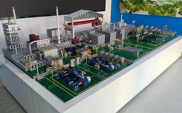 酒钢集团东铝厂-铝材生产线天水机械模型